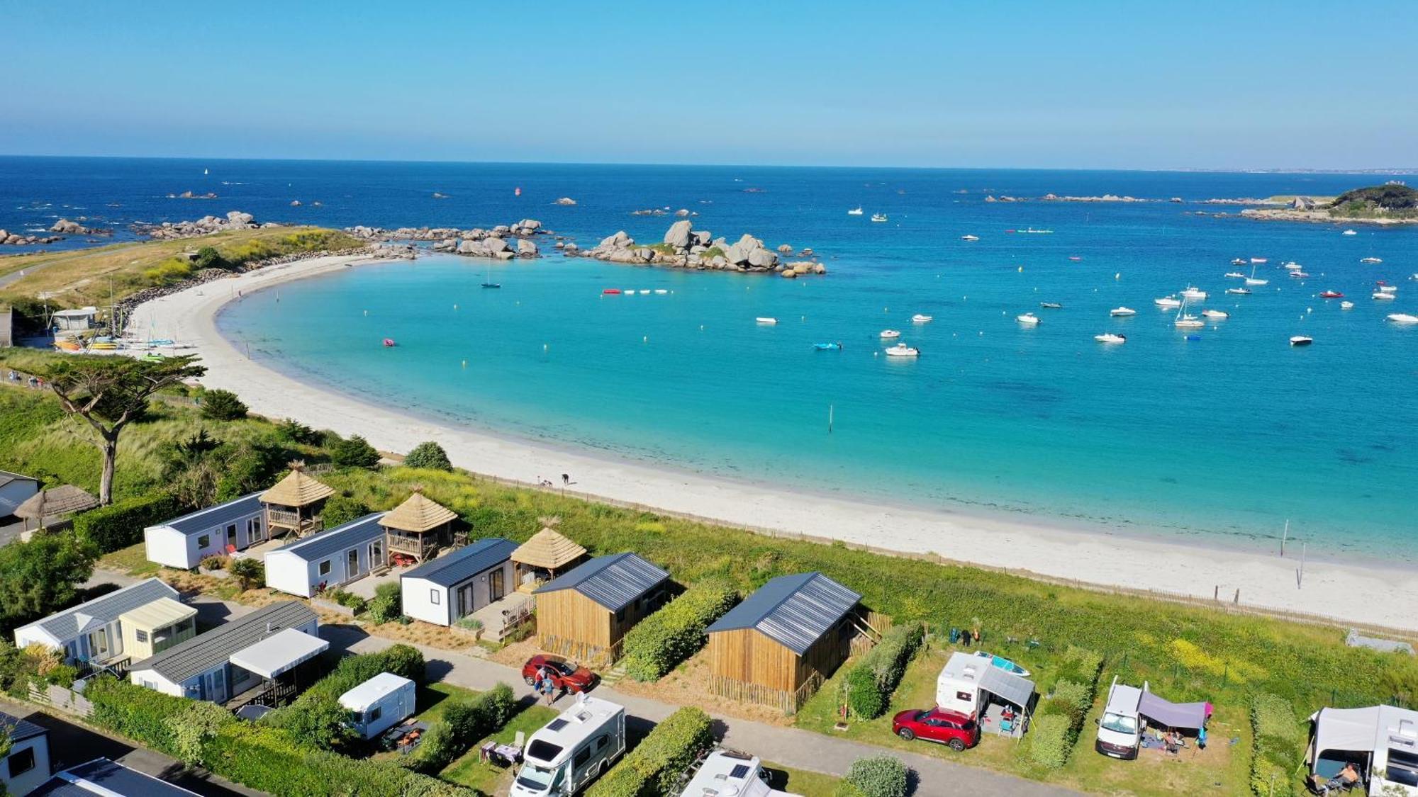 Camping De La Cote Des Legendes Brignogan-Plages Extérieur photo