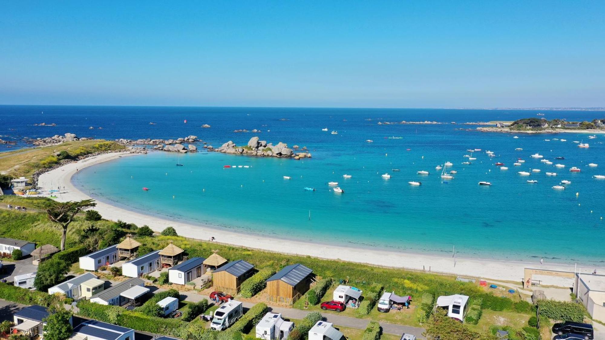 Camping De La Cote Des Legendes Brignogan-Plages Extérieur photo