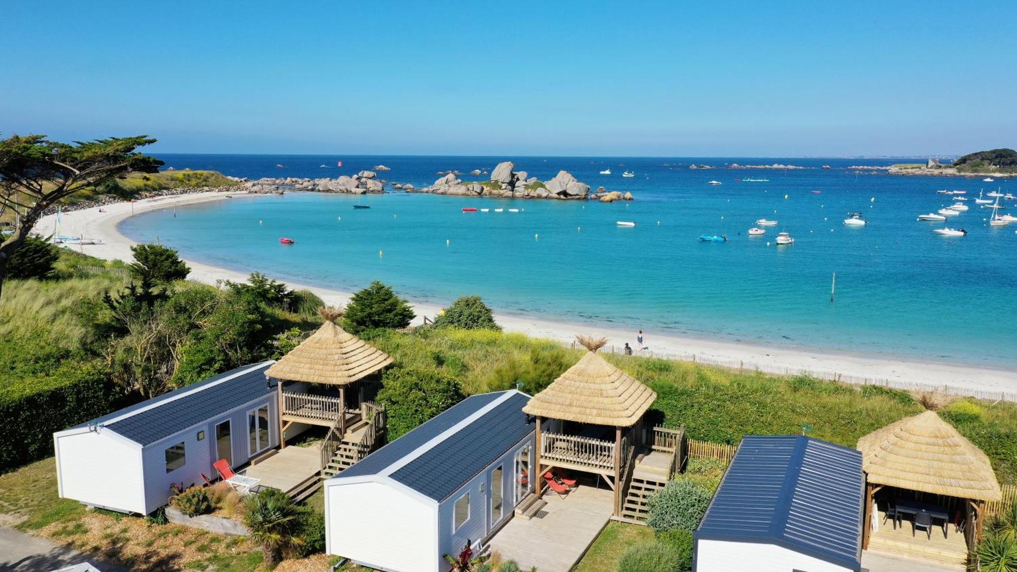 Camping De La Cote Des Legendes Brignogan-Plages Extérieur photo