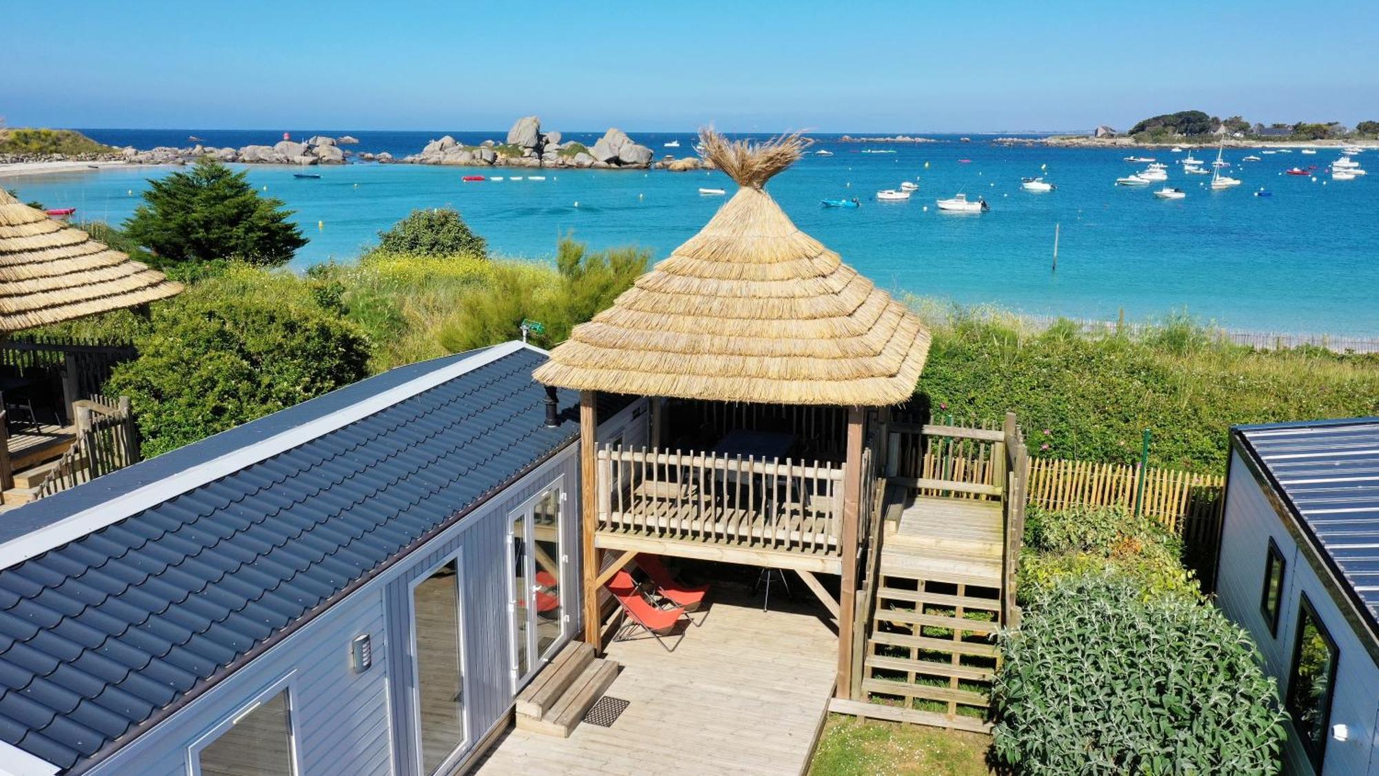Camping De La Cote Des Legendes Brignogan-Plages Extérieur photo